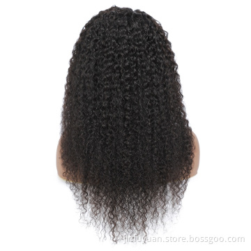 Super Fashionable 13x4 Human Hair Wig Lace Front,Brazilian Hair Raw Lace Wig,Afro Kinky Curly 150% Density Lace Front Wig
